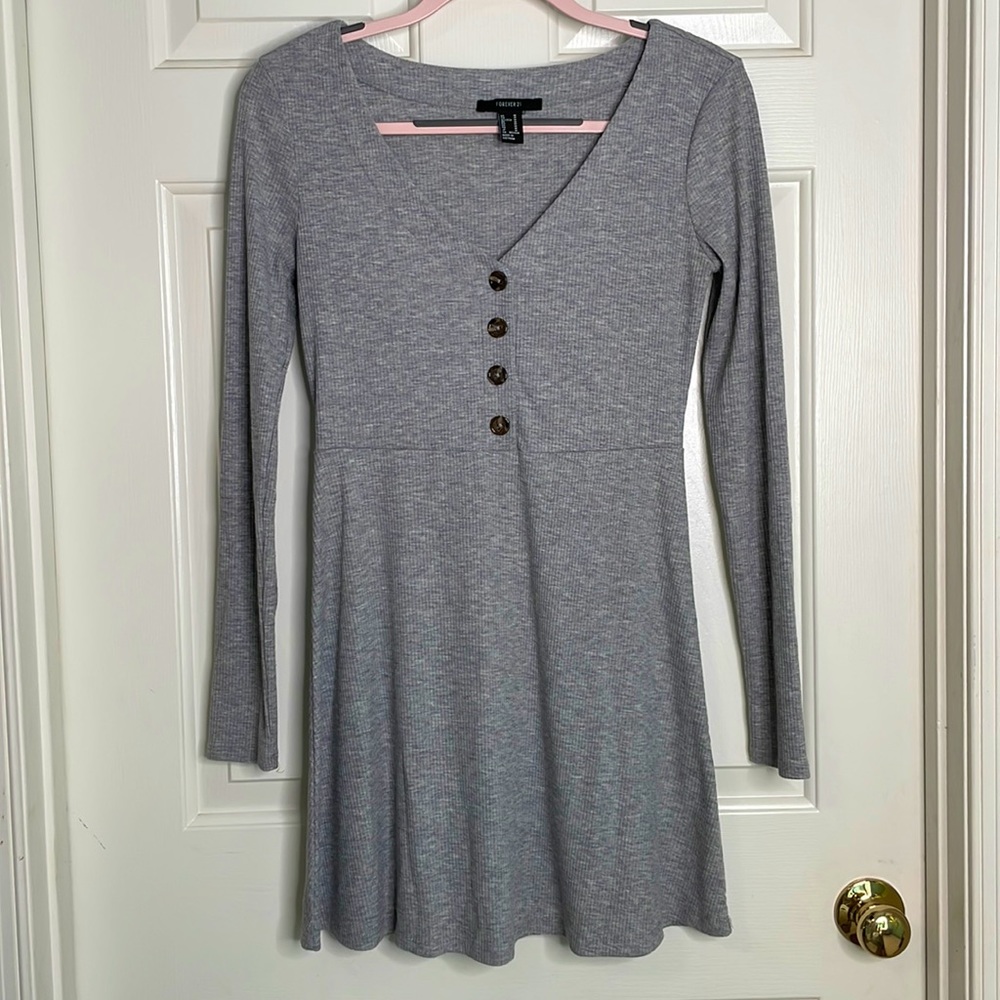 Forever 21- Heather Grey dress 🤍